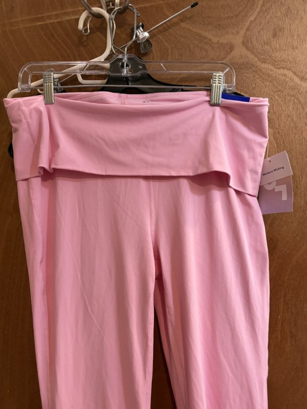 NWT Women's size L Joy Lab Pink Pants Moisture Wicking - Picture 2 of 2